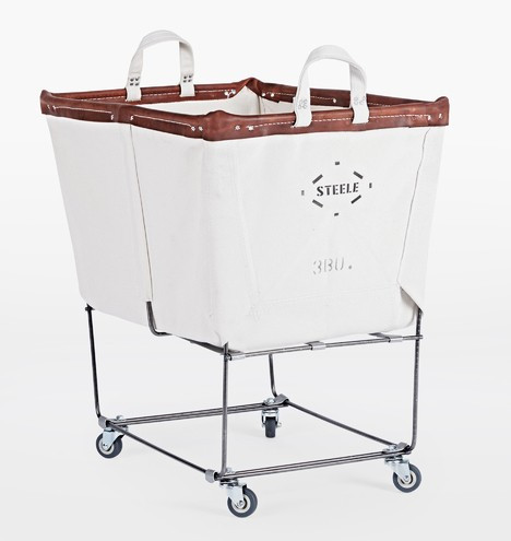 Steele Canvas 3 Bushel Laundry Bin | Rejuvenation