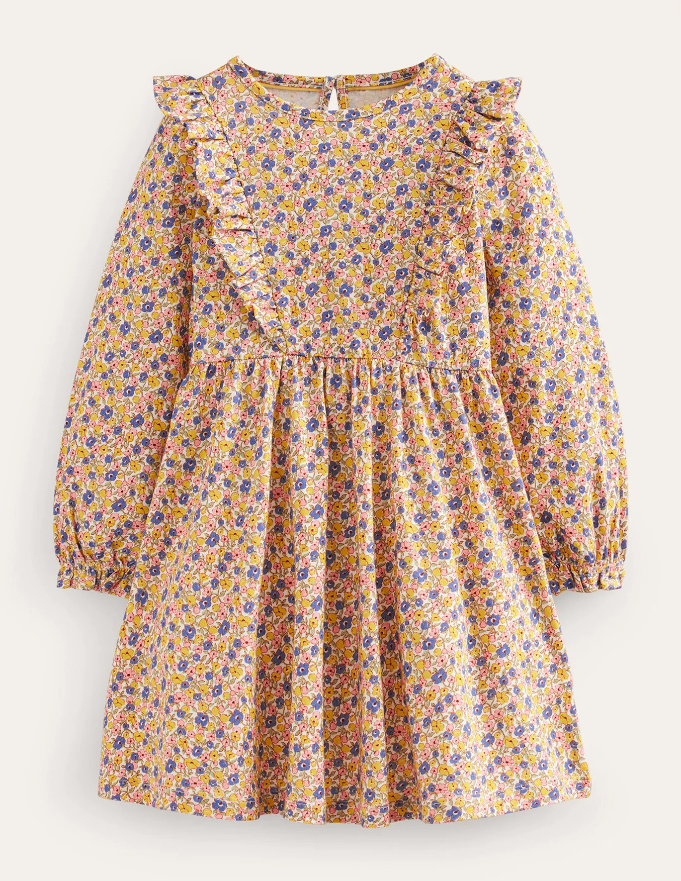 Long Sleeve Ruffle  Dress | Boden (US)