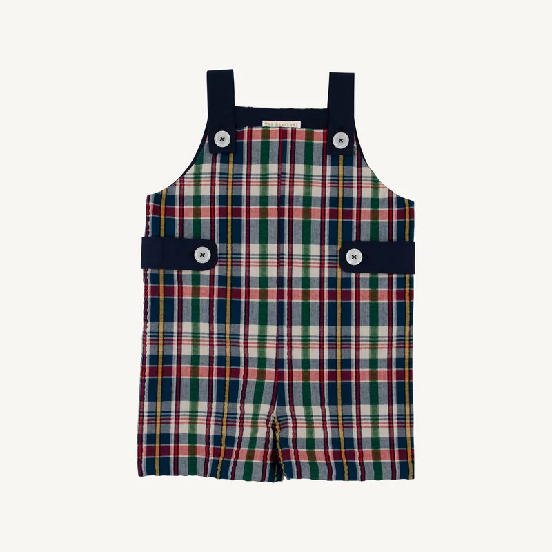Teddy's Tab Jon Jon - Gramercy Park Plaid Seersucker | The Beaufort Bonnet Company