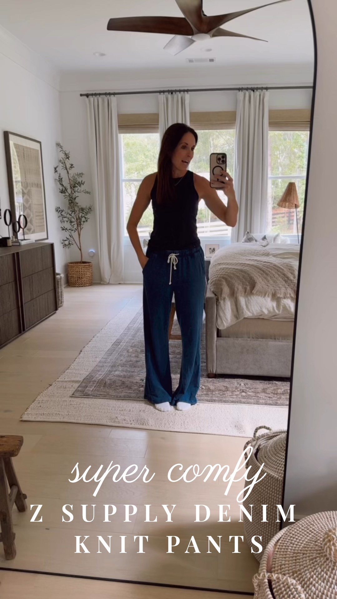 These Z Supply denim knit pants are so insanely comfy! They’re a top seller on LTK right now for good reason. I have them in two colors and am ordering them in  another 🫶🏻 They run true to size- I am in a small ✨

#LTKSaleAlert #LTKTravel #LTKActive