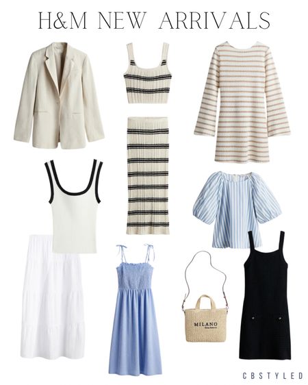 New spring and summer arrivals from H&M! Outfit ideas for spring, spring fashion finds, H&M fashion finds, new from H&M 

#LTKstyletip #LTKfindsunder100 #LTKfindsunder50