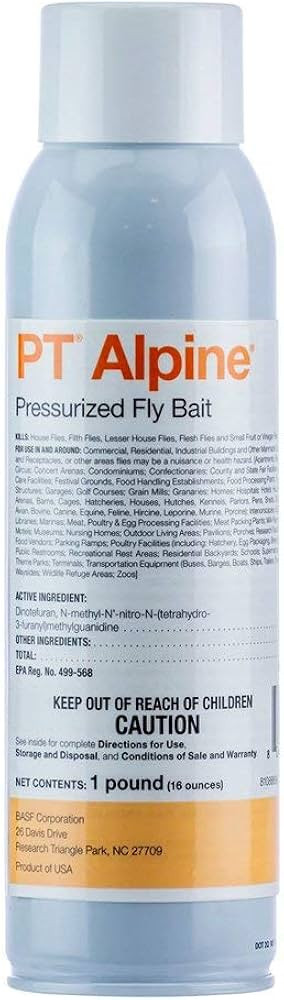 BASF PT Alpine Fly Bait, Fast Acting and Long Lasting Up to 30 Days, Ready to Use Pest Control Sp... | Amazon (US)