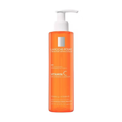 La Roche Posay Brightening Vitamin C Antioxidant Foaming Face Cleanser - 6.76 fl oz | Target