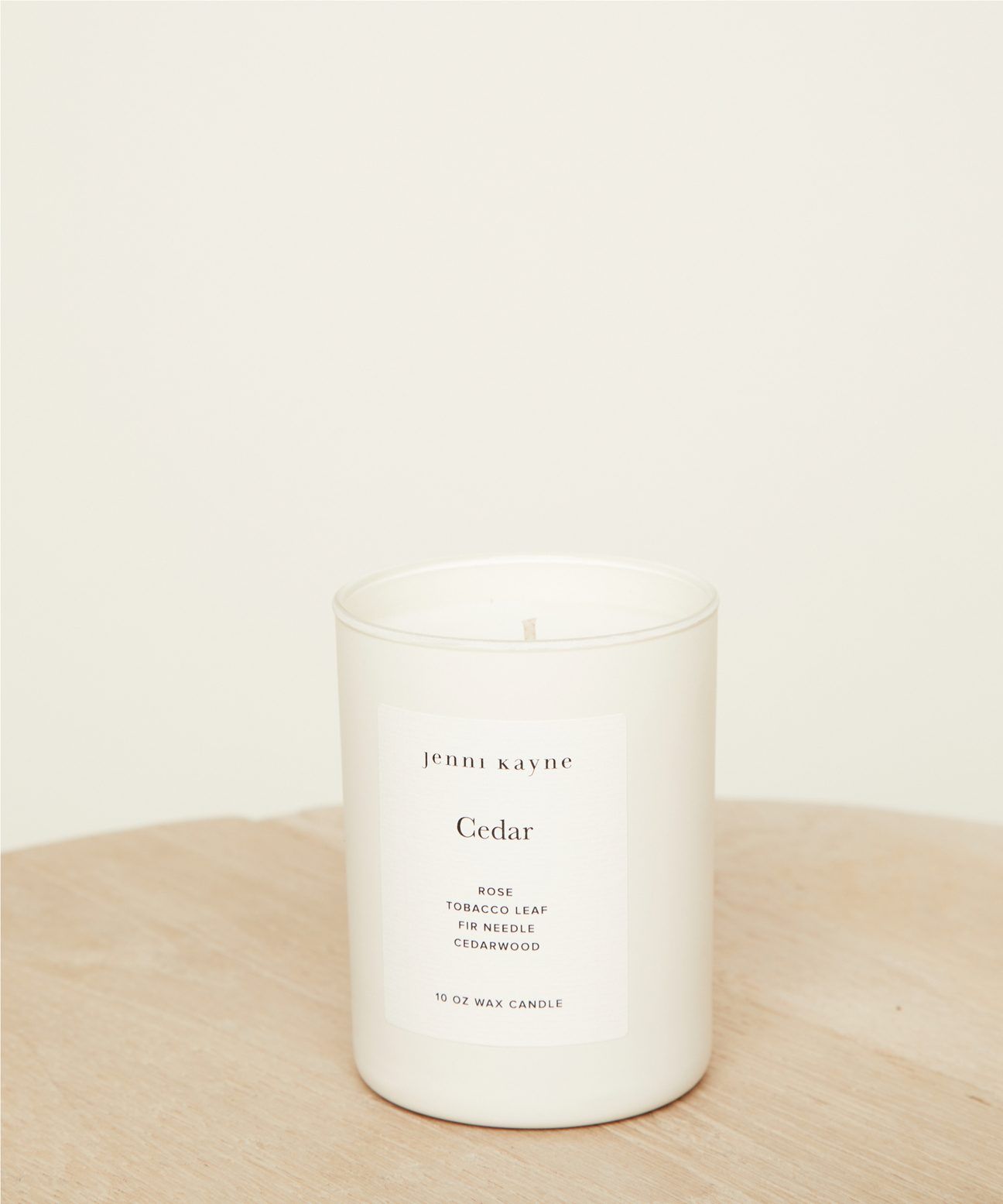 Cedar Glass Candle | Jenni Kayne