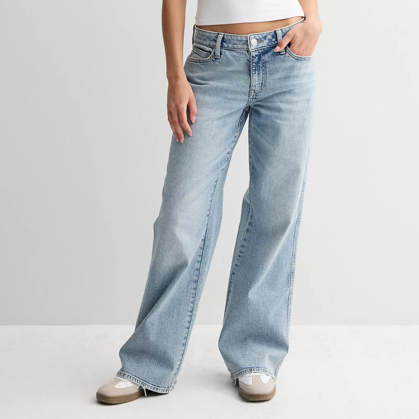 Juniors' SO® Low Rise Baggy Jeans | Kohl's