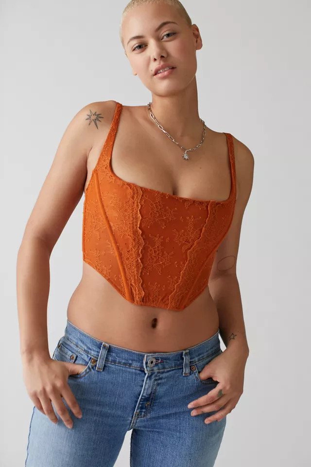 Out From Under Lovestruck Lace Corset | Urban Outfitters (US and RoW)
