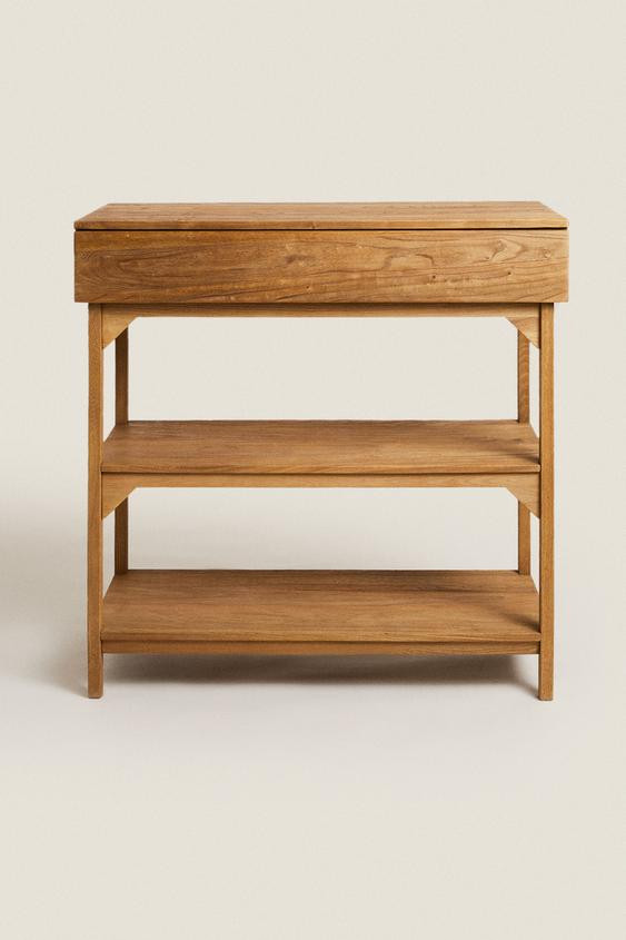 WOODEN STORAGE UNIT | Zara US