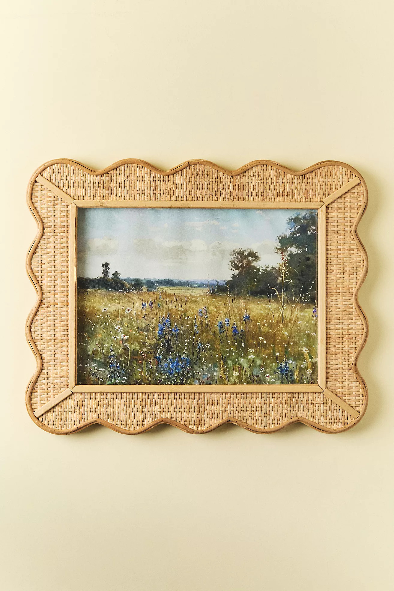 Bamboo Scallop Frame | Anthropologie (US)