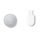 Google Nest Thermostat - Smart Thermostat for Home - Programmable WiFi Thermostat - Fog & Nest Power | Amazon (US)