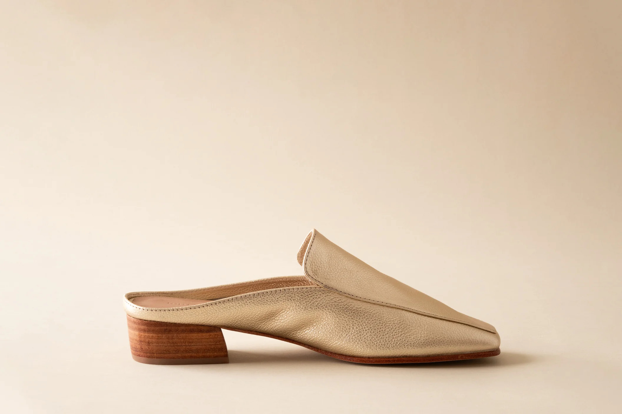 Felix | Women's Heeled Mule | Huma Blanco | Huma Blanco