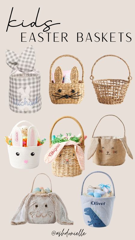 Kids Easter baskets - kids Easter basket ideas - kids Easter finds - kids Easter finds - Easter baskets for kids - favorite kids Easter baskets - monogrammed kids Easter baskets 

#LTKSeasonal #LTKstyletip #LTKkids