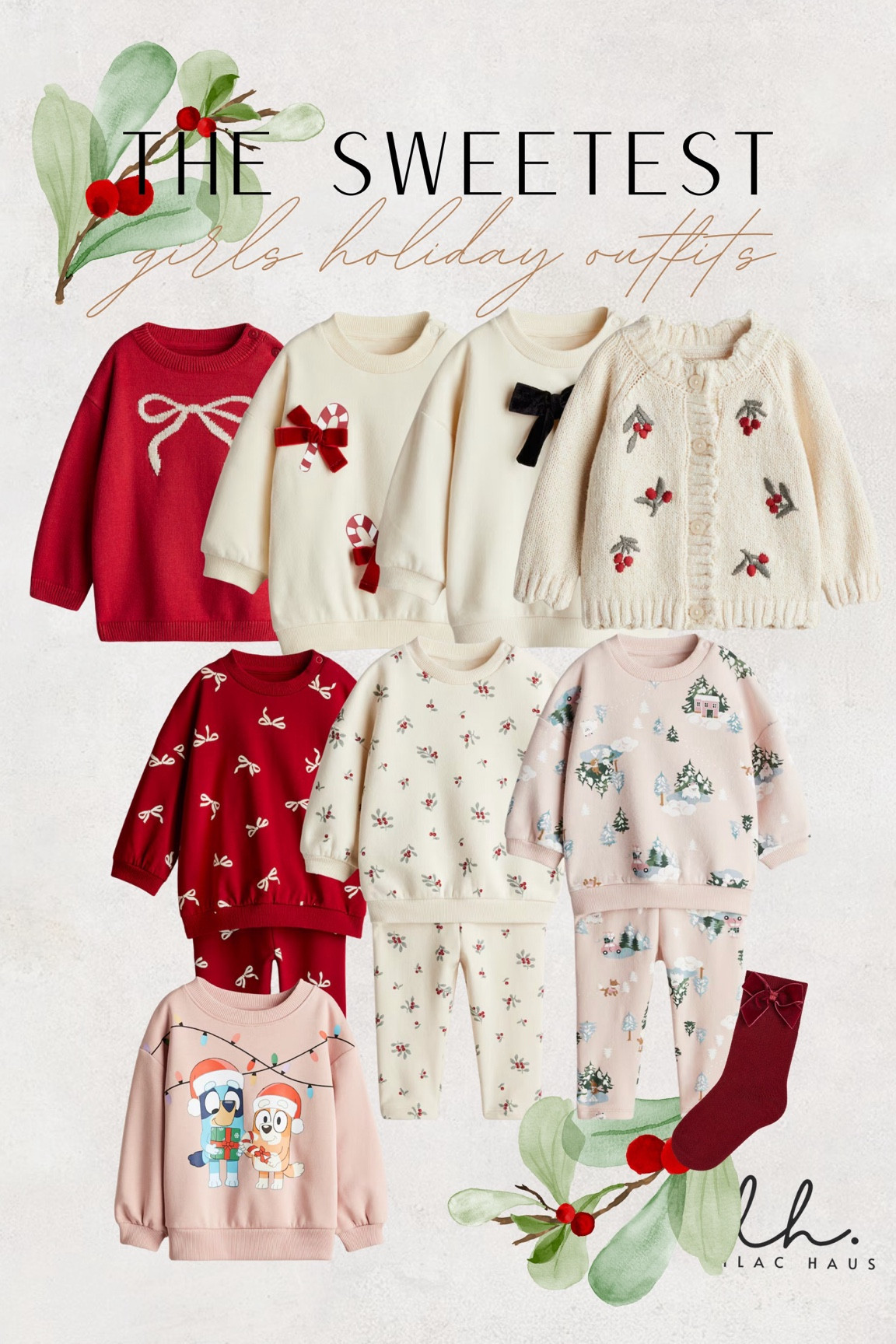 Holiday fits for the sweetest little girls. Sweaters, sweater sets and the cutest bow socks. 


#LTKSeasonal #LTKHoliday #LTKKids