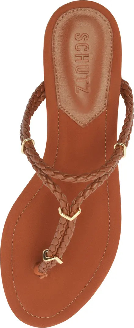 Schutz Cordelia Braided Strap Sandal (Women) | Nordstrom | Nordstrom