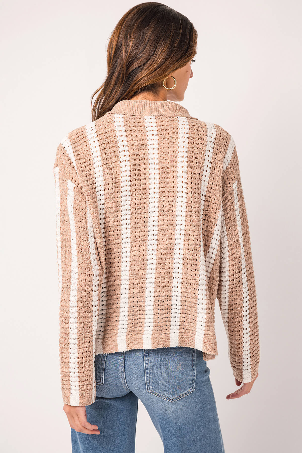 Buttermelon Oversized Chenille Cardigan | Social Threads