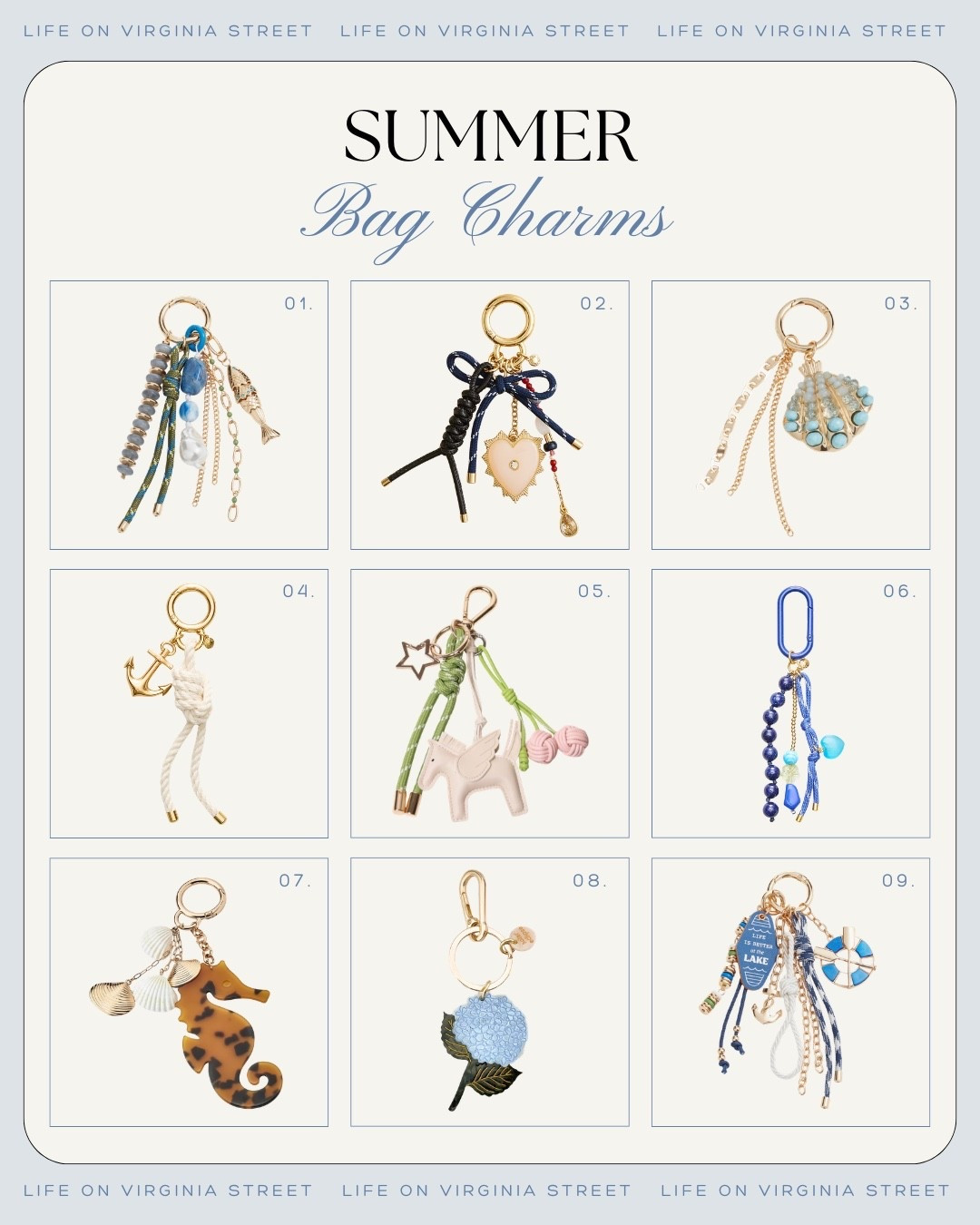 Summer bag Charms 🙌🏻🙌🏻

#LTKSeasonal #LTKmomlife