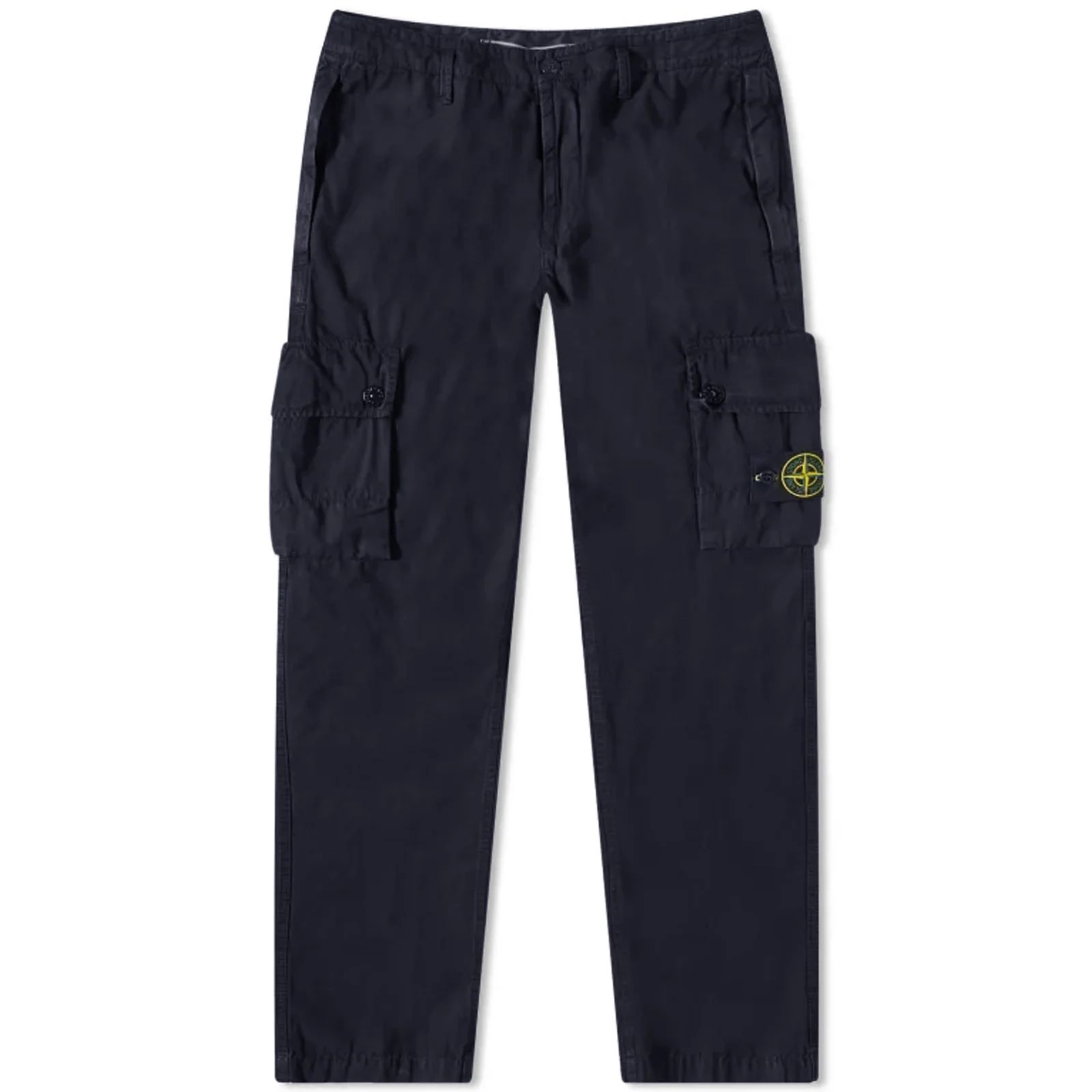 Stone Island Brushed Cotton Canvas Cargo Pant | END. Clothing