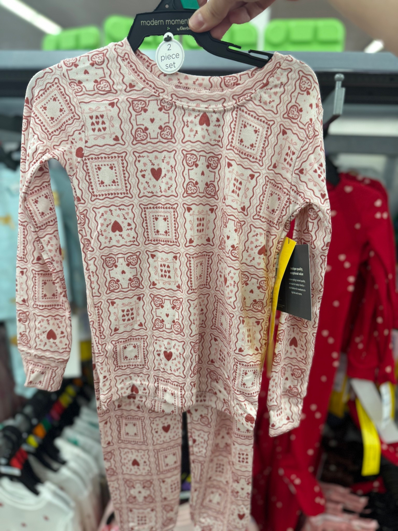 Modern Moments by Gerber Toddler Valentine´s Day Pajama Set, 2-Piece, Sizes 12M-5T 🩷

#LTKSeasonal #LTKKids #LTKBaby