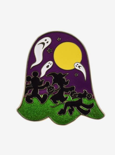 Disney Mickey Mouse & Friends Ghost Silhouette Enamel Pin - BoxLunch Exclusive | BoxLunch