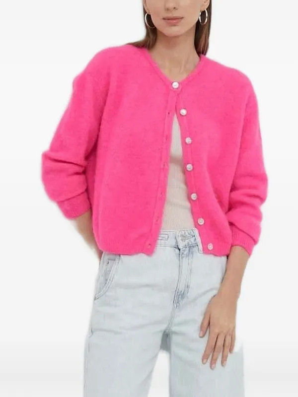button-front cardigan | Farfetch (BR)