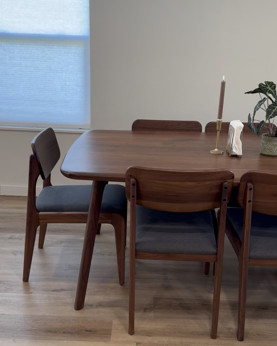 Our dining room table. It is very high quality. Solid wood, with a perfect smooth finish. Glad we invested in this! 

#LTKHome #LTKStyleTip #LTKFamily