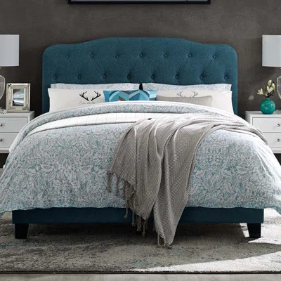 Amelia Upholstered Fabric Bed by Modway | Wayfair North America