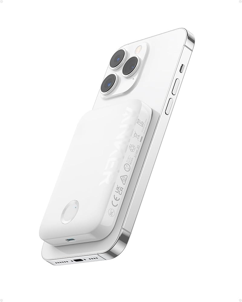 Anker 321 MagGo Battery (PowerCore Magnetic 5K), 5,000mAh Magnetic Wireless Portable Charger, Com... | Amazon (US)