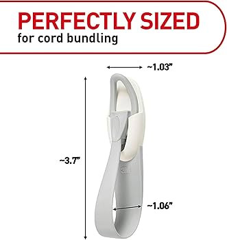 Command Cord Bundlers, Damage Free Hanging Cord Organizer, No Tools Cord Bundler for Hanging Elec... | Amazon (US)