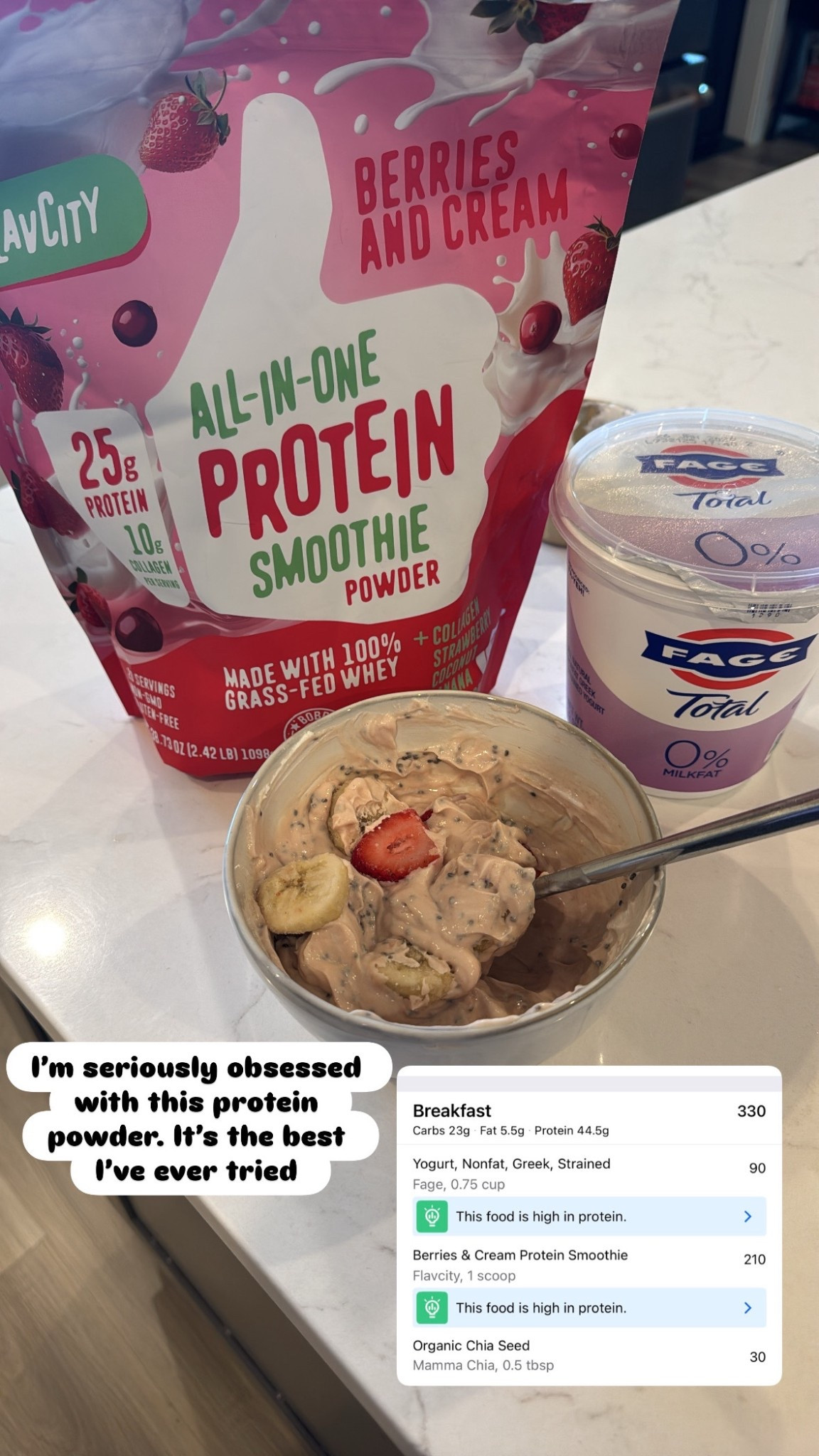 There’s no better protein powder. Seriously taste like a strawberry milkshake. We also love the vanilla. It’s so easy to add in for extra protein! 

#LTKfitnessgoals #LTKmomlife #LTKActive