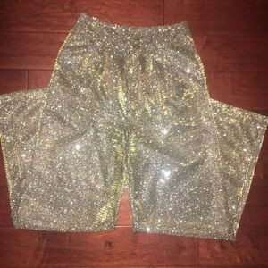 🔆Sans Souci Golden Sparkles pants 🔆 | Poshmark