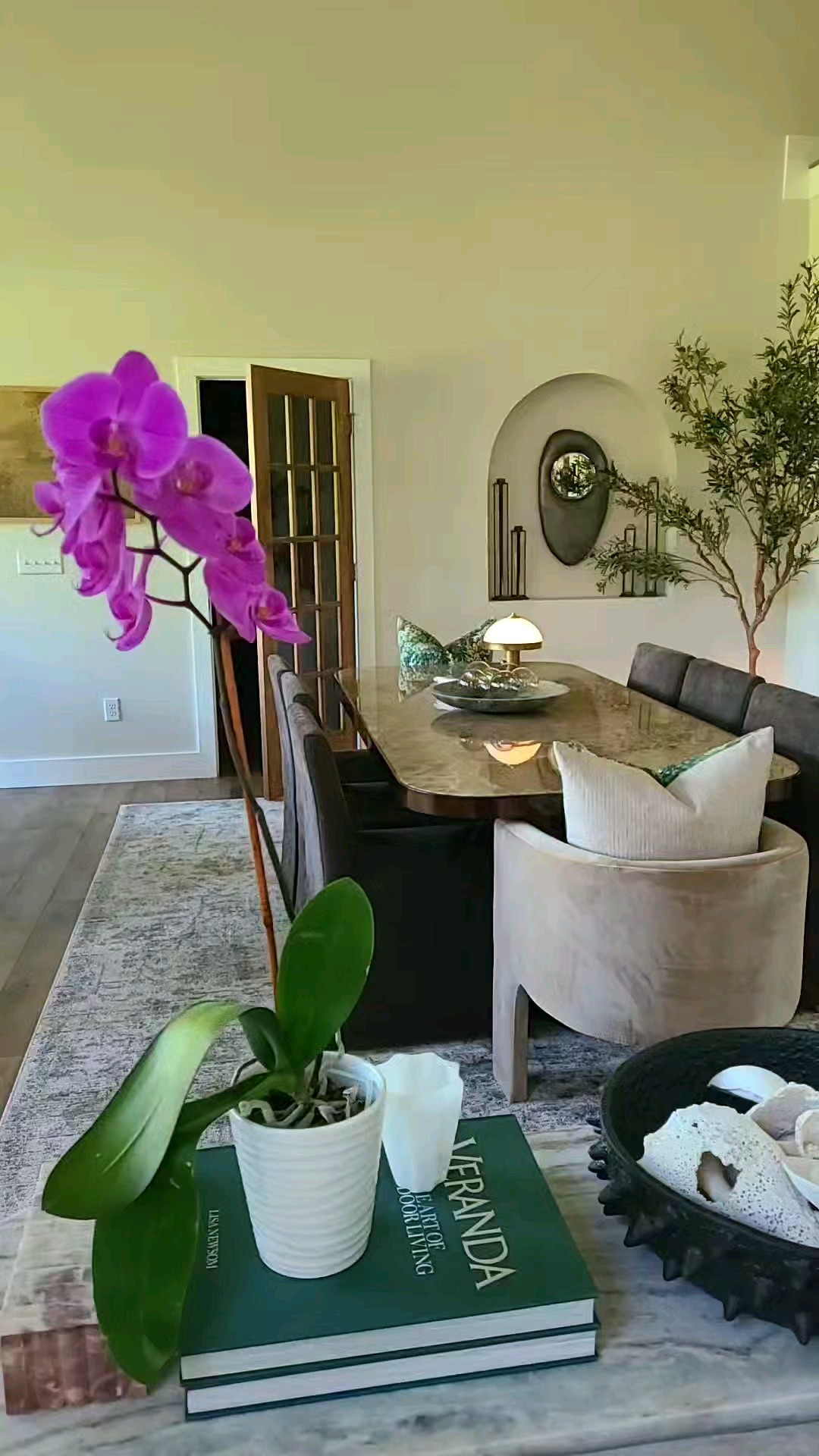 dining room design restoration hardware wayfair perigold 

#LTKHome #LTKSeasonal