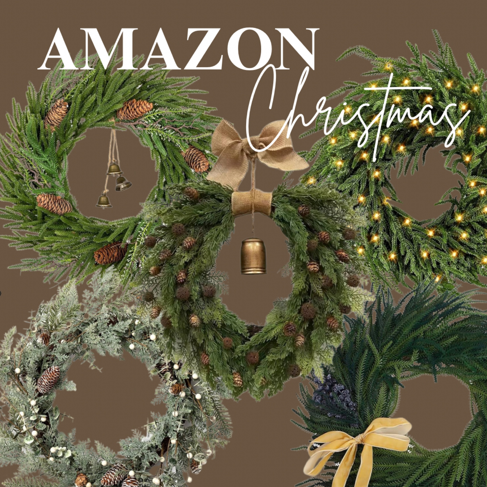 Amazon Christmas Wreaths

#LTKSeasonal #LTKHoliday #LTKCyberWeek