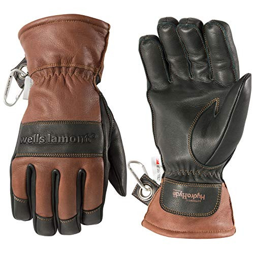 Men's Leather Winter Gloves, Waterproof Glove Insert, HydraHyde, Thinsulate, X-Large (Wells Lamont 7 | Amazon (US)