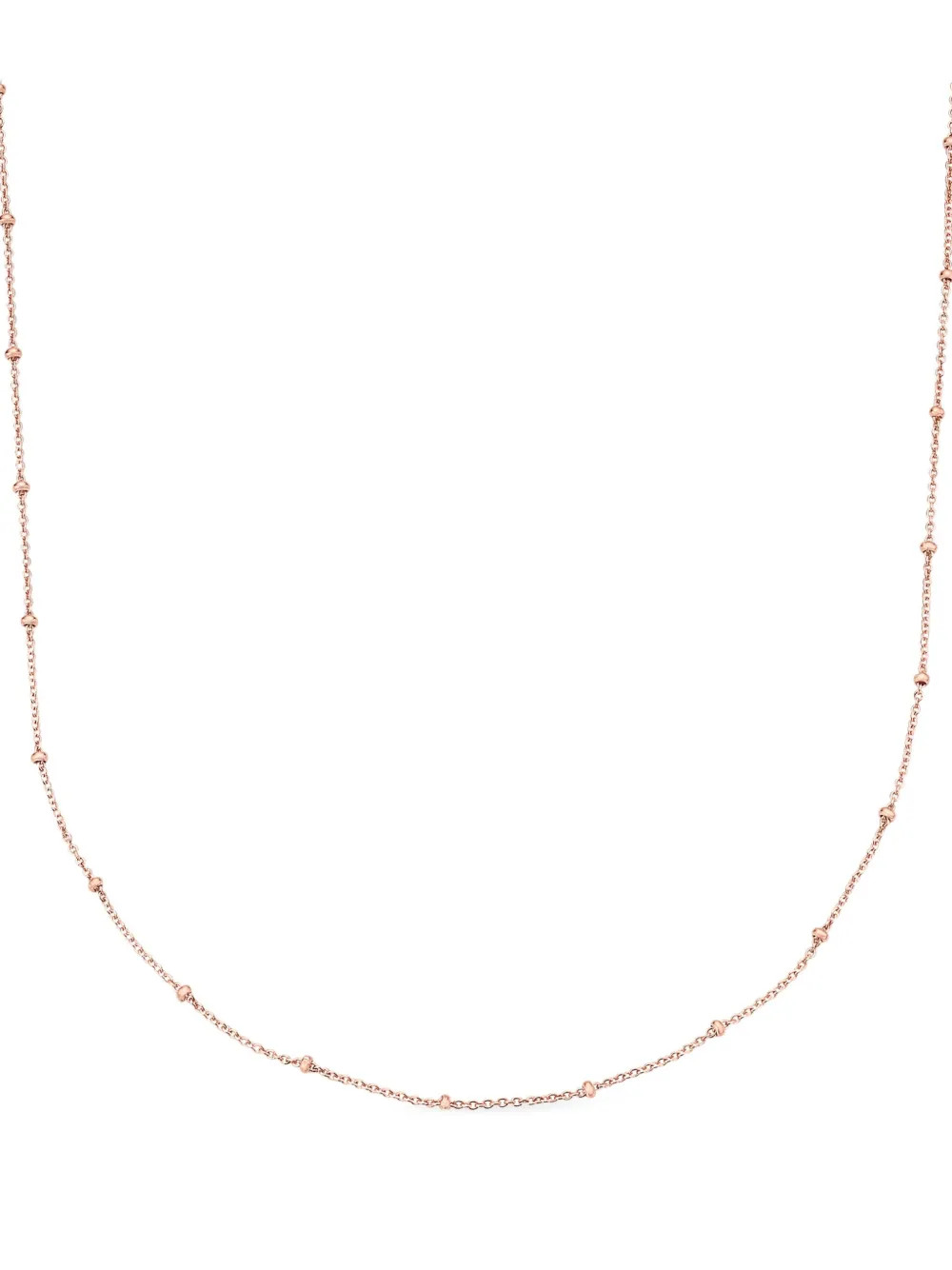 fine-chain 18kt rose gold vermeil necklace | Farfetch Global