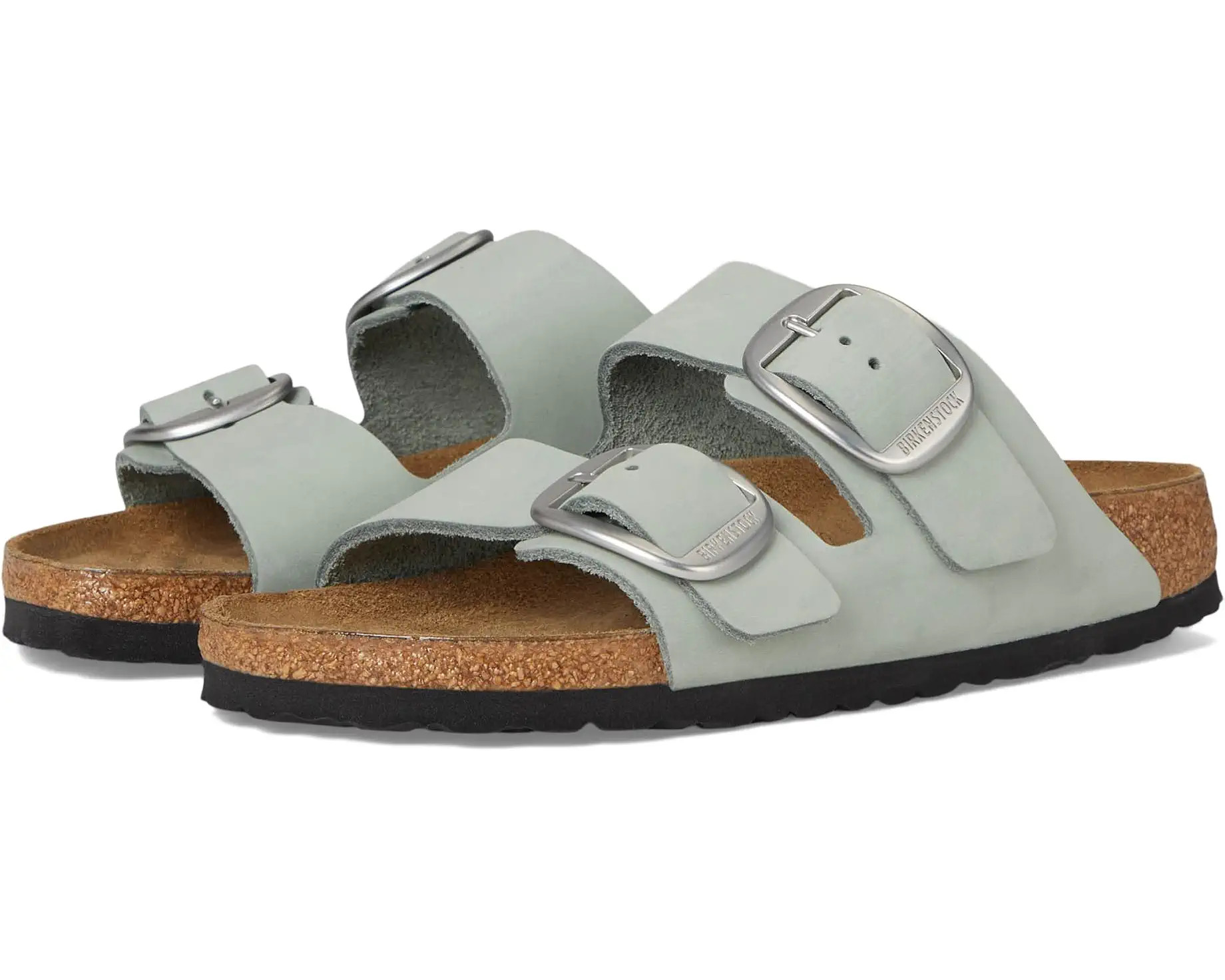 Women's Birkenstock Arizona Big Buckle - Nubuck Leather | Zappos.com