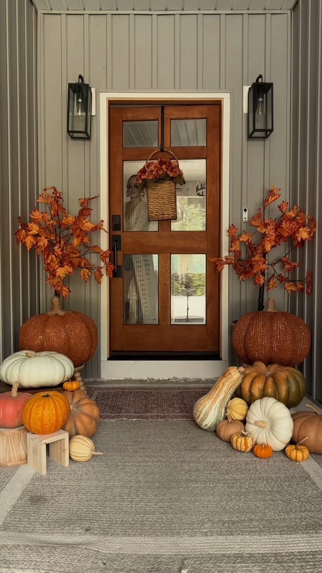 Fall porch decor #fall #porchdecor 

#LTKFindsUnder100 #LTKSeasonal #LTKFindsUnder50