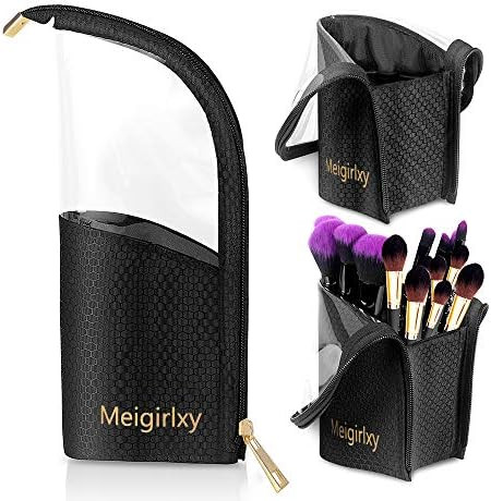 Make-up Pinsel Tasche, Meigirlxy Reise Kosmetik Halter Stift Fall Speicherorganisator für Frauen... | Amazon (DE)