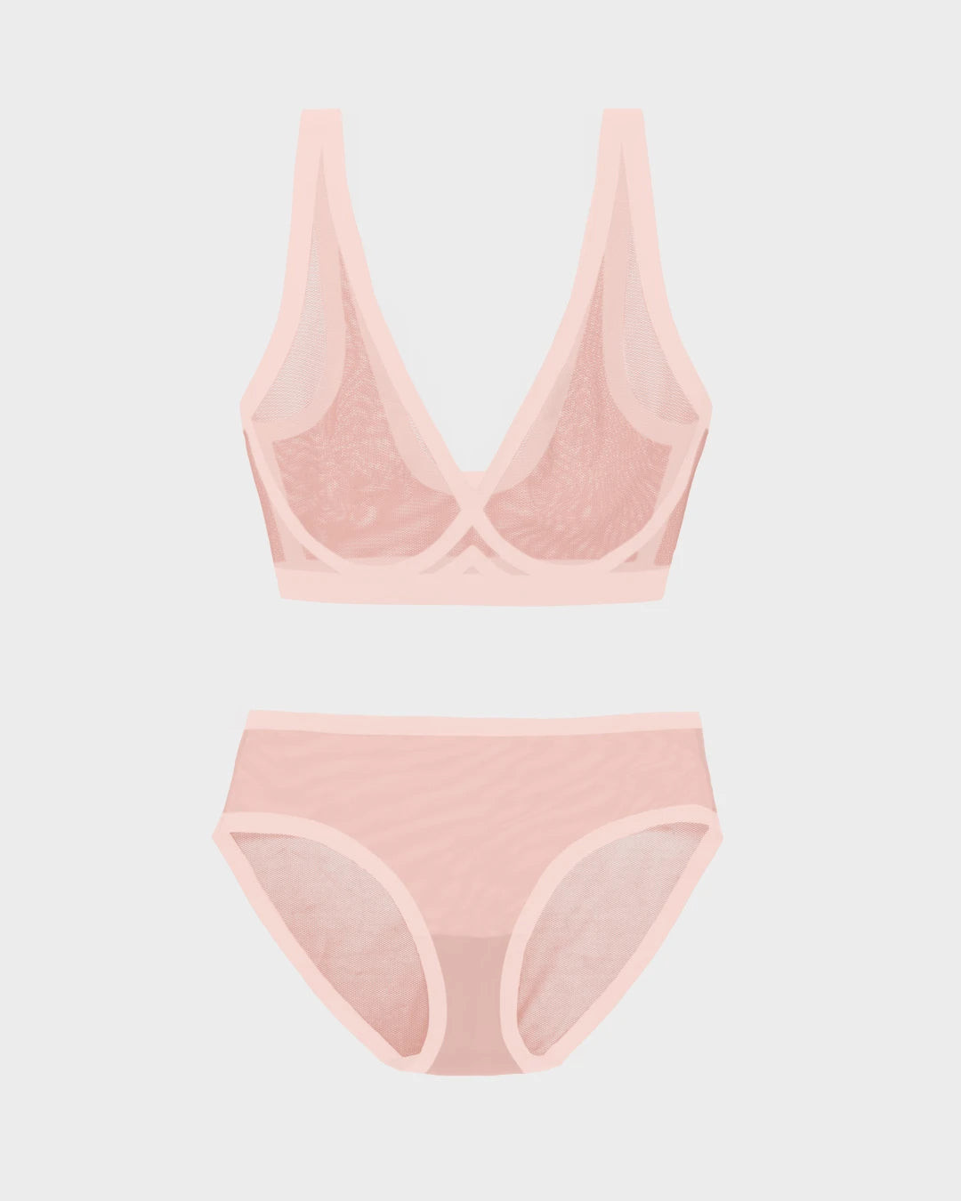 Murex Shell Sheer Bralette & Brief Set - Comfortable and Sustainable Lingerie | EBY | EBY (US)