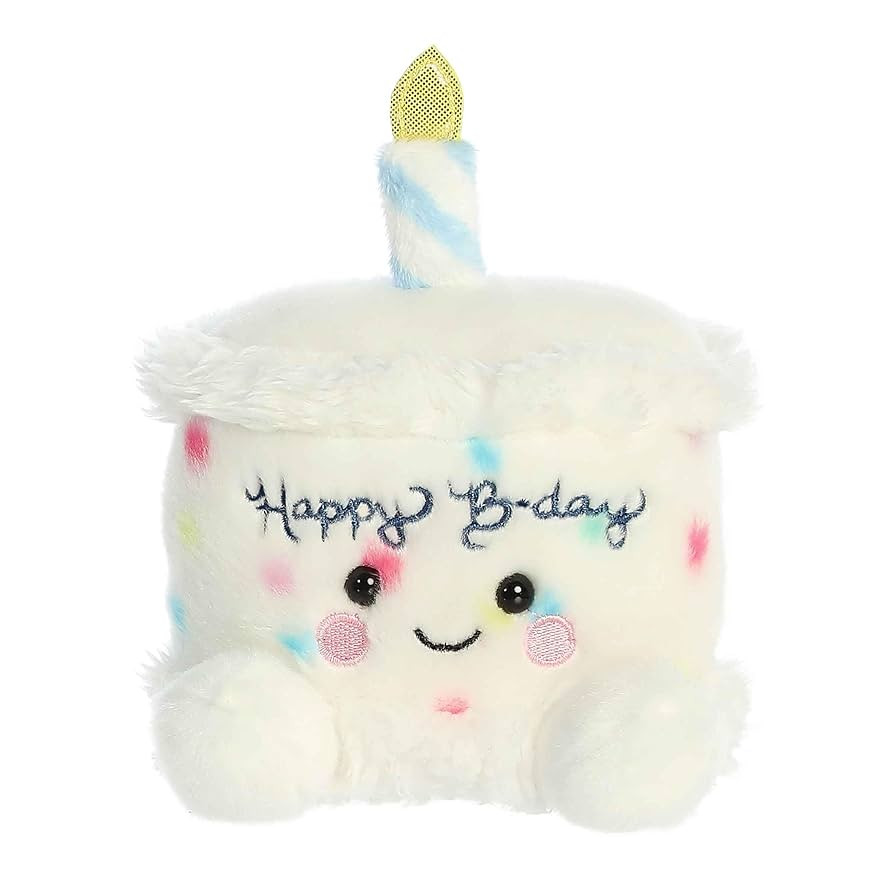 Aurora® Adorable Palm Pals™ Happy B'day Cake Stuffed Animal - Pocket-Sized Play - Collectable ... | Amazon (US)