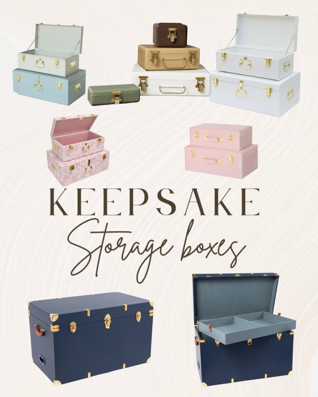A little box full of the sweetest memories 🤍

This keepsake chest is the perfect place to store all those moments you never want to forget—baby shower notes, hospital bracelets, first outfits, and everything in between. Such a special way to keep it all safe and beautifully organized.

Linking this one in my LTK ✨

#ltkhome #keepsakes #memorybox #momlife #babykeepsakes #nurseryinspo #homedecor #sentimental #ltkfinds #TargetFinds 

#LTKKids #LTKBaby #LTKmomlife