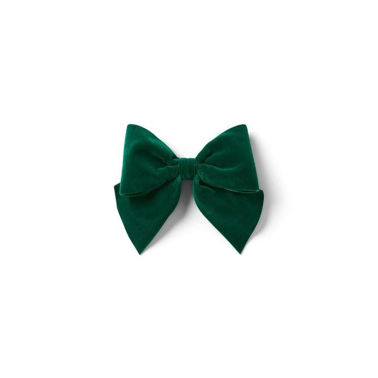Velvet Bow Barrette | Janie and Jack