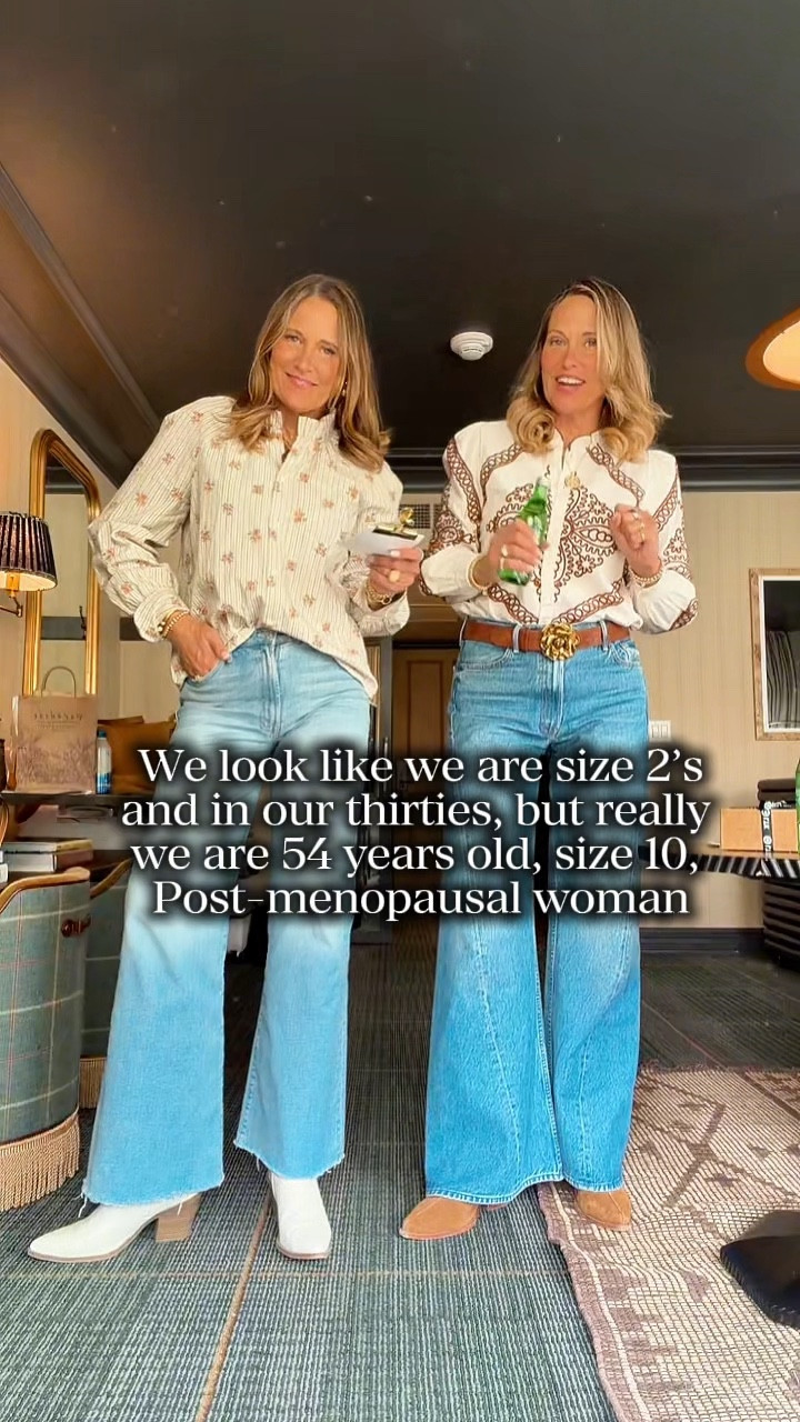 The T and T Jean edit. Do we want to look our best? Yes! Do we want to not look like a fuddy duddy? Yes!  There is nothing wrong with wanting to minimize certain areas you don’t love and maximize areas that you do. We are here to help. All these Jeans give us confidence and comfort! 

#LTKootd #LTKOver40 #LTKdayinmylife