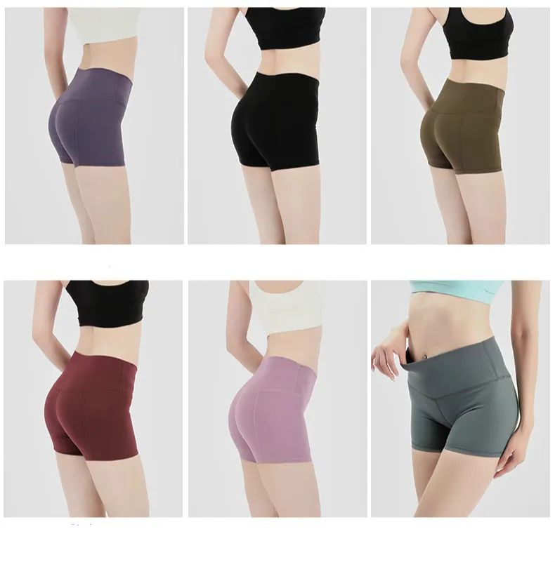 Sexy Yoga Shorts High Waist Womens Sports Fitness Nakedfeel Squat Proof Yoga Running Gym Workout ... | DHGate