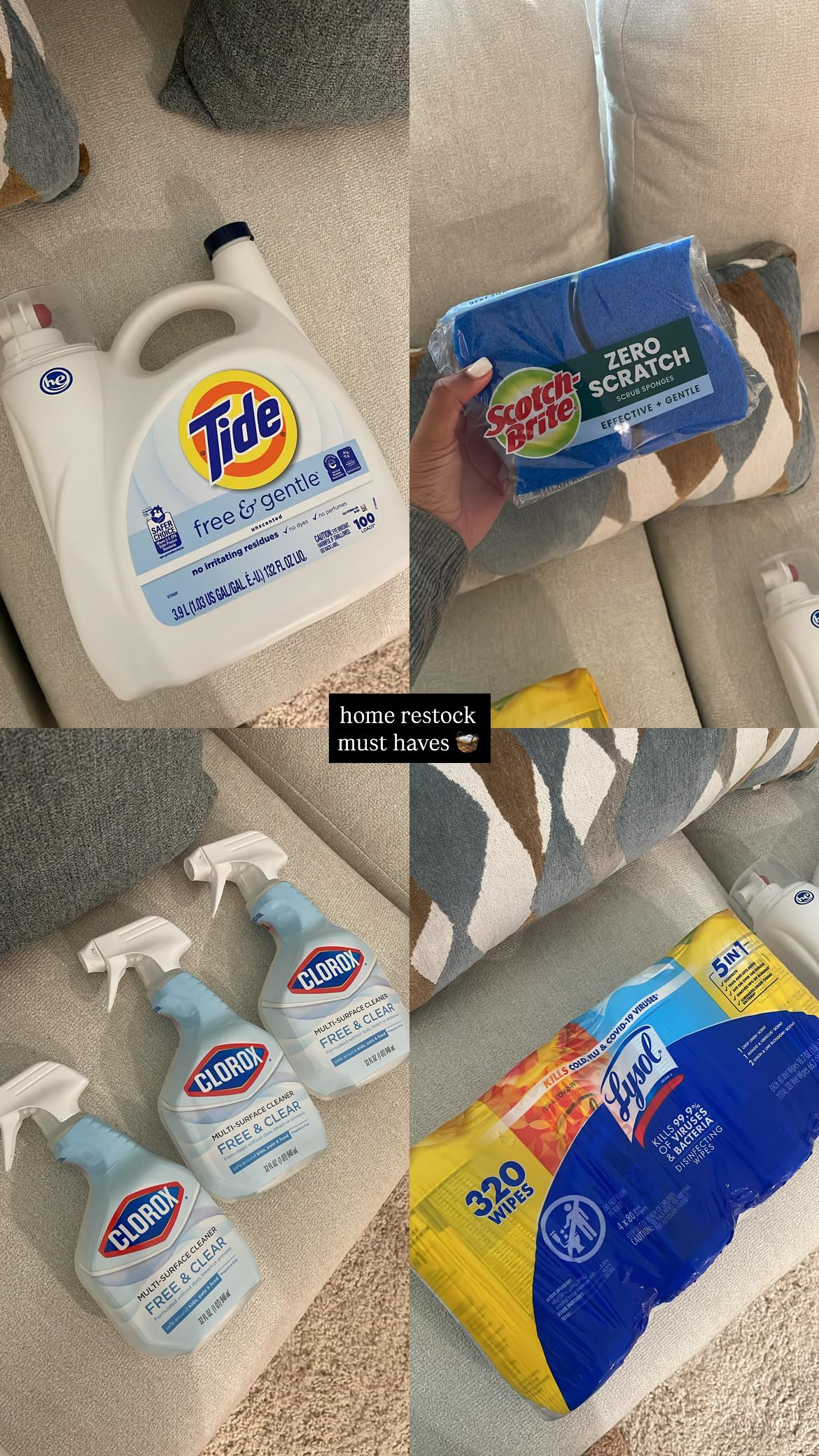 My go-to cleaning supplies to stay germ-free! These make my life so much easier 🧽

// Amazon, Amazon Finds, Amazon Must Haves, Amazon Home, Amazon Home Finds, Amazon Home Must Haves, Amazon Home Essentials, Amazon Cleaning, Cleaning Products, Cleaning Essentials, Cleaning, Liquid Detergent, Laundry Detergent, Home Cleaning 

 #LTKGiftGuide #LTKHome #LTKFindsUnder50