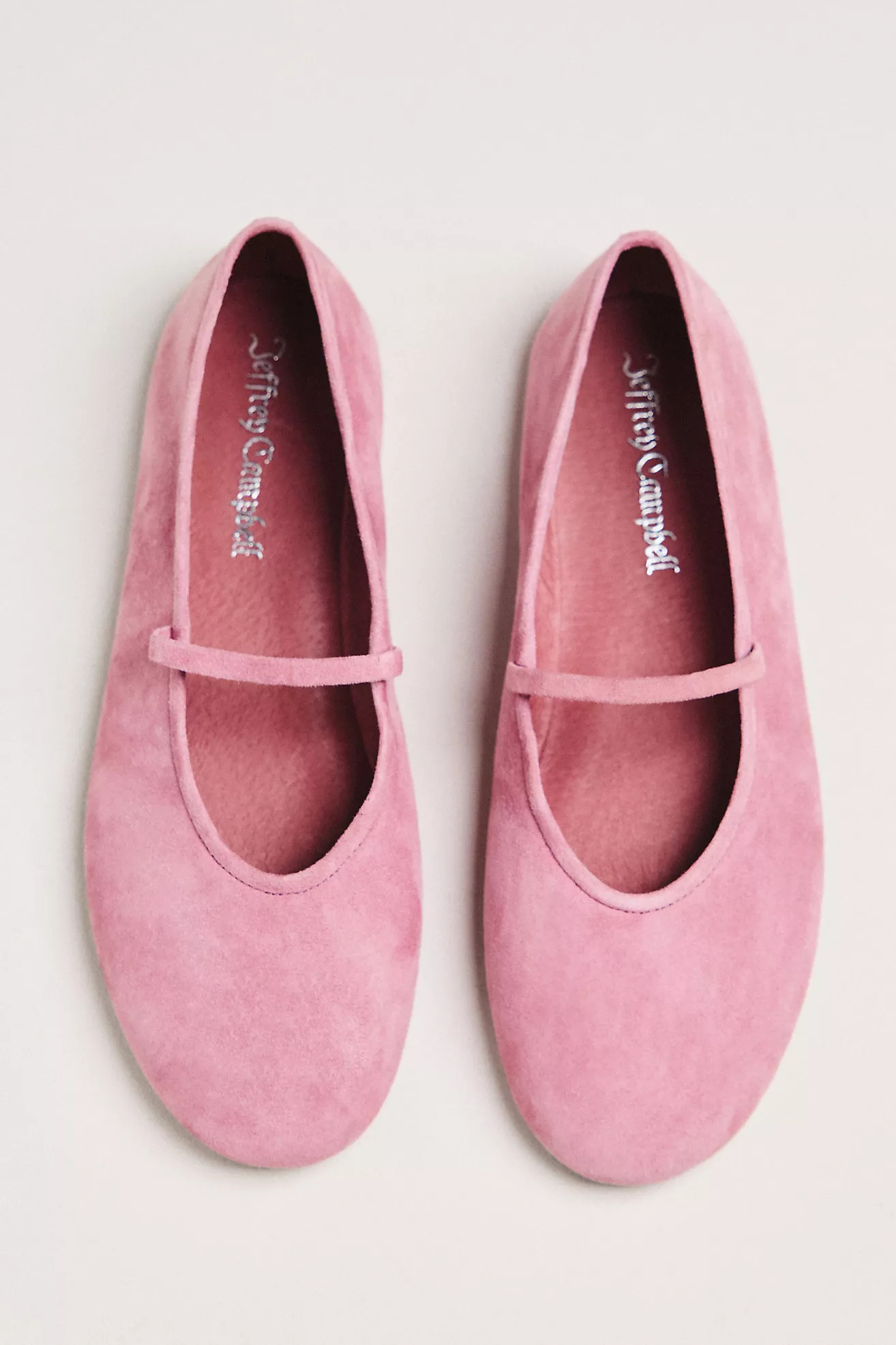 Jeffrey Campbell Dancerina Suede Ballet Flats | Anthropologie (US)