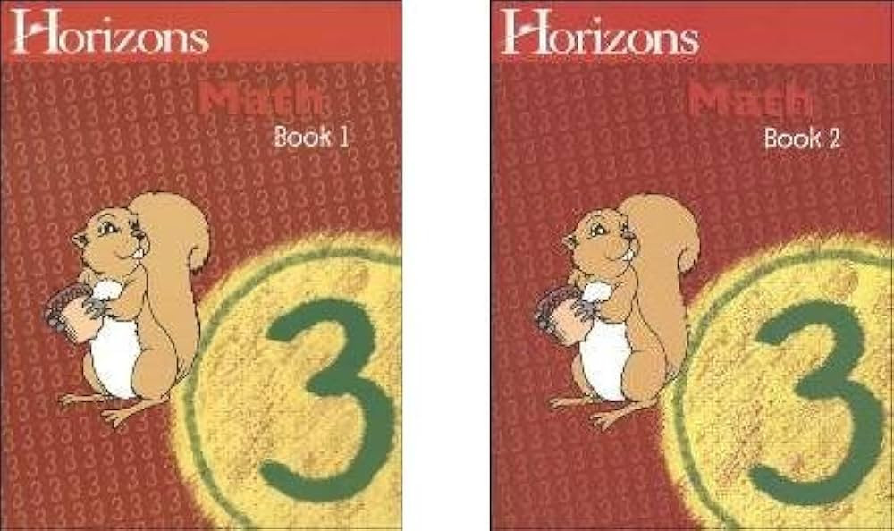 Horizons Math 3 SET of 2 Student Workbooks 3-1 and 3-2 - Engaging Homeschool Math Curriculum, Col... | Amazon (US)