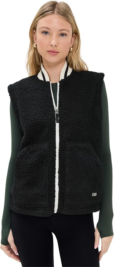 SPLITS59 Women's Aster Sherpa Vest | Amazon (US)