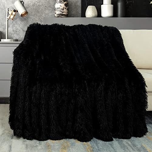 Extra Soft Faux Fur Throw Blanket,Lightweight Plush Fluffy Fuzzy Blanket for Couch,Sofa,Chair,Bla... | Amazon (US)