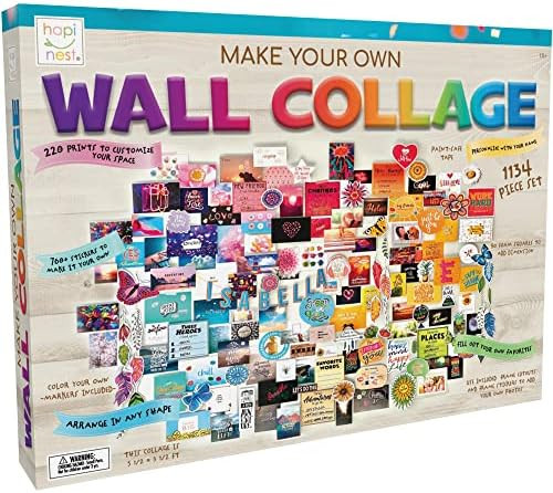 Hapinest DIY Wall Collage Kit for Tween and Teen Girls, Gifts for Ages 10 11 12 13 14 Years Old a... | Amazon (US)