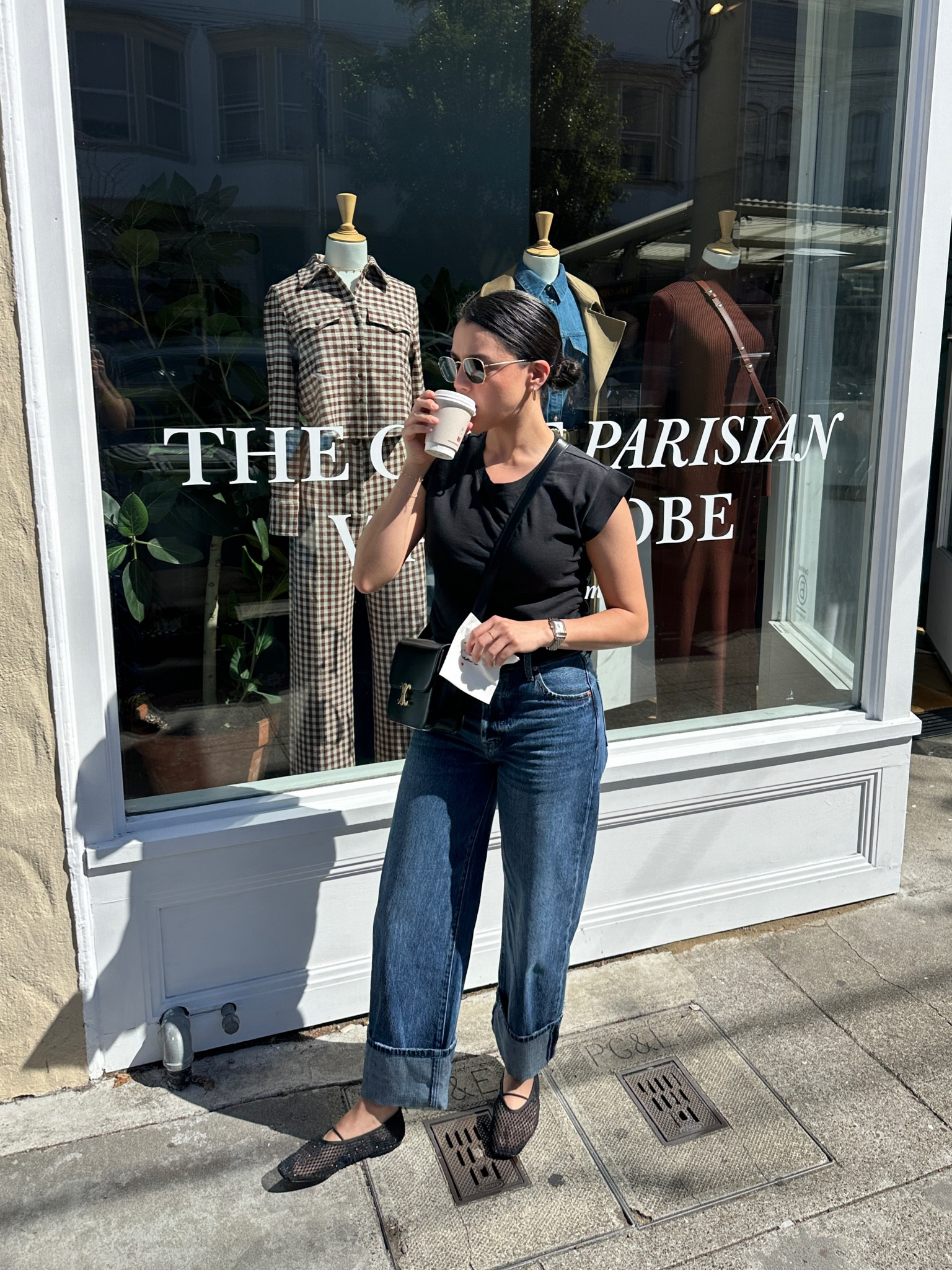 Sunny Sunday in San Francisco 

Got to celebrate Sezane’s 2 year anniversary in SF at their store with a yummy latte! 

#LTKFindsUnder100 #LTKxMadewell #LTKStyleTip