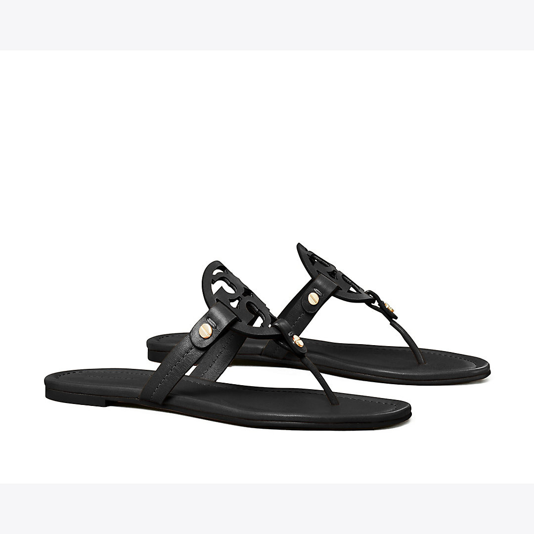 Tory Burch Miller Sandal, Leather | Tory Burch (US)